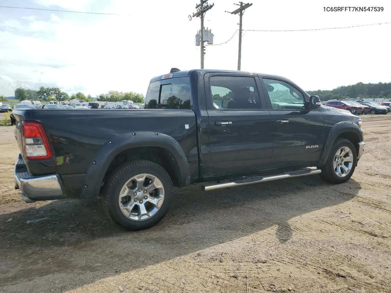 2019 Ram 1500 Big Horn/Lone Star VIN: 1C6SRFFT7KN547539 Lot: 67849764