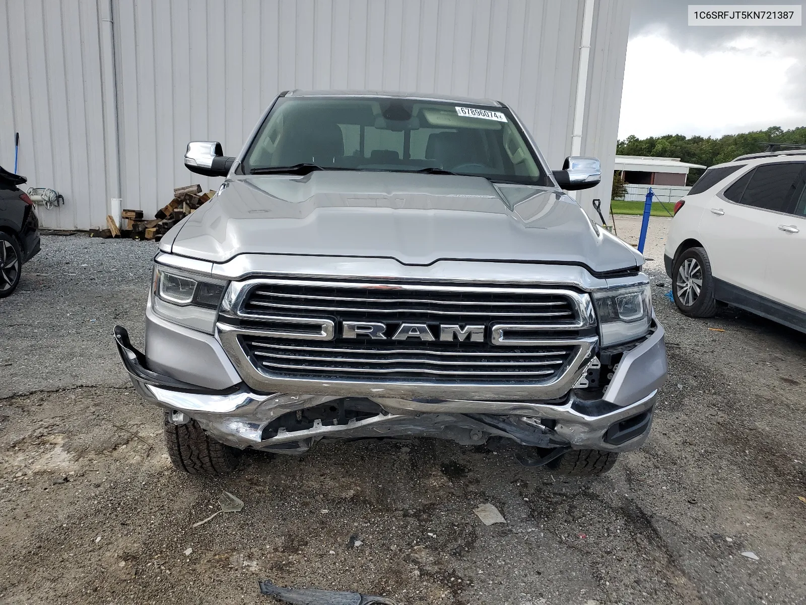 1C6SRFJT5KN721387 2019 Ram 1500 Laramie