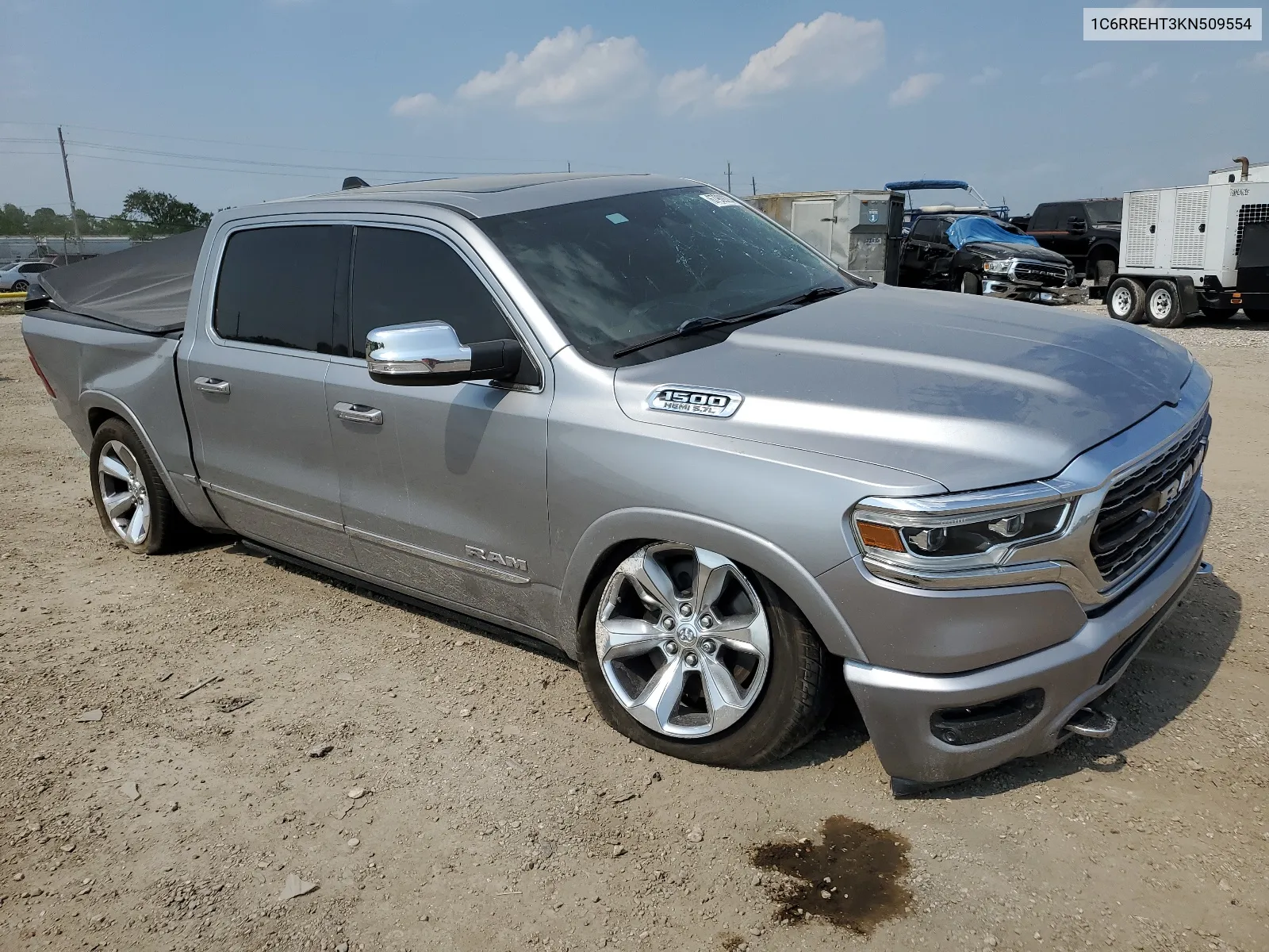 2019 Ram 1500 Limited VIN: 1C6RREHT3KN509554 Lot: 67909294