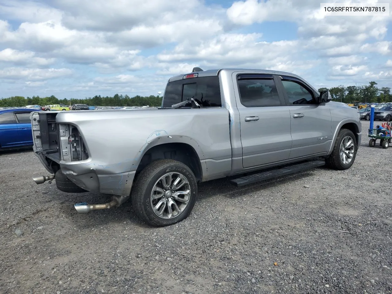 2019 Ram 1500 Laramie VIN: 1C6SRFRT5KN787815 Lot: 67916734