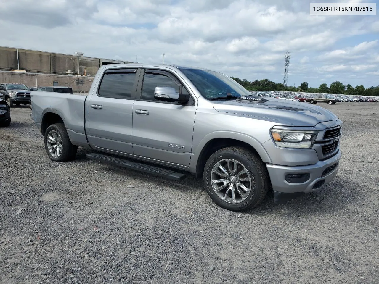 2019 Ram 1500 Laramie VIN: 1C6SRFRT5KN787815 Lot: 67916734