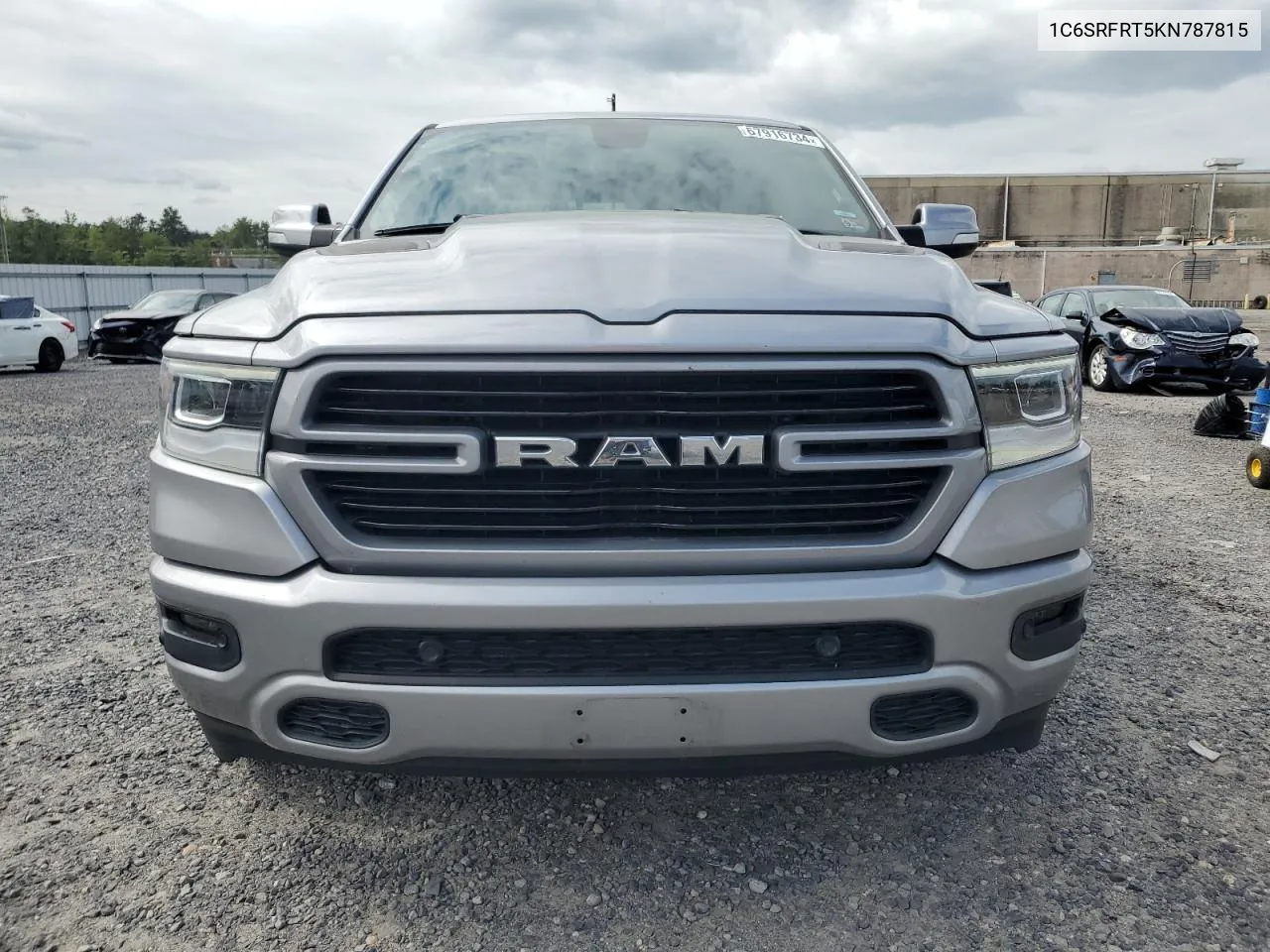 2019 Ram 1500 Laramie VIN: 1C6SRFRT5KN787815 Lot: 67916734