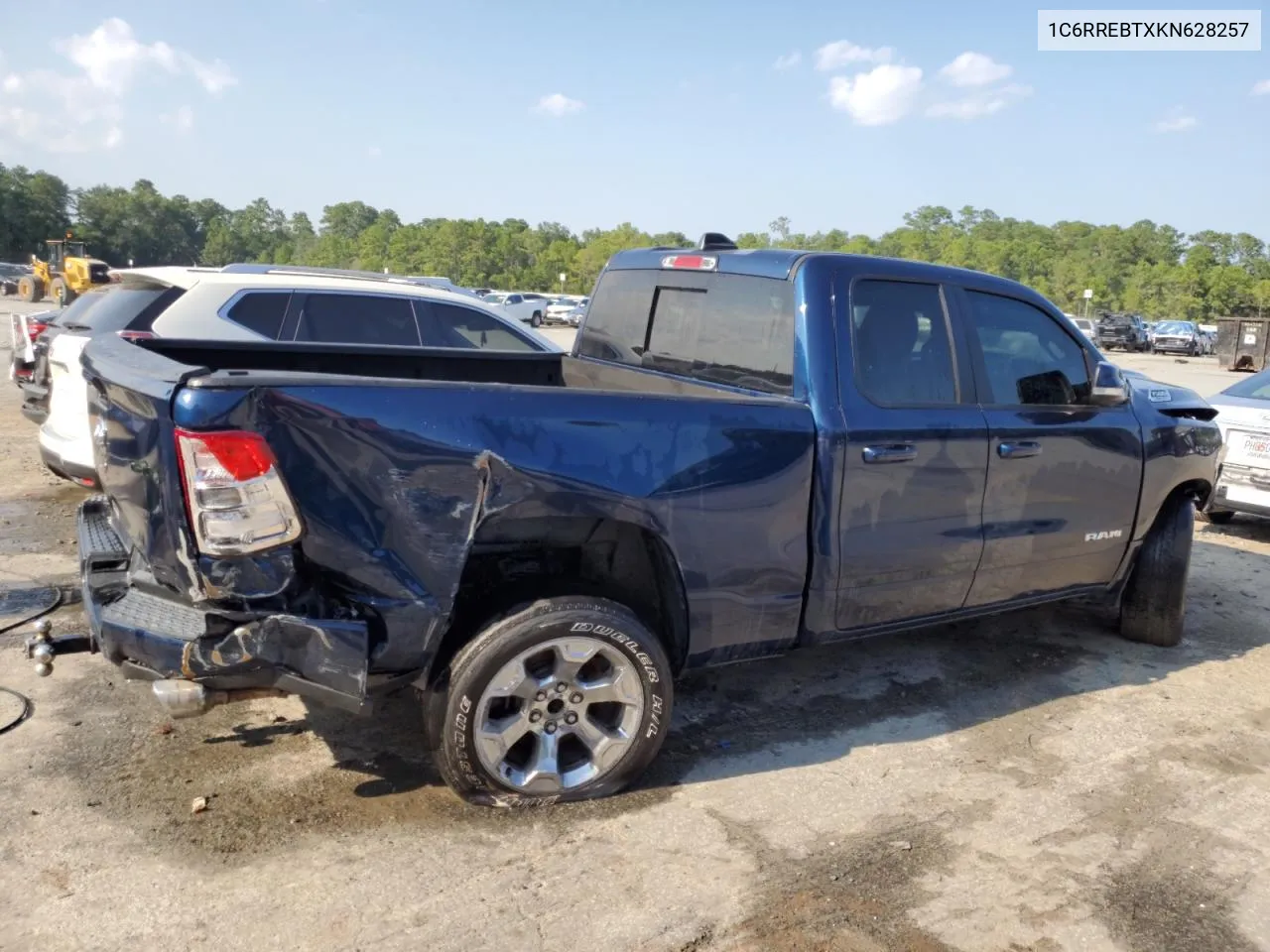 2019 Ram 1500 Big Horn/Lone Star VIN: 1C6RREBTXKN628257 Lot: 67947004