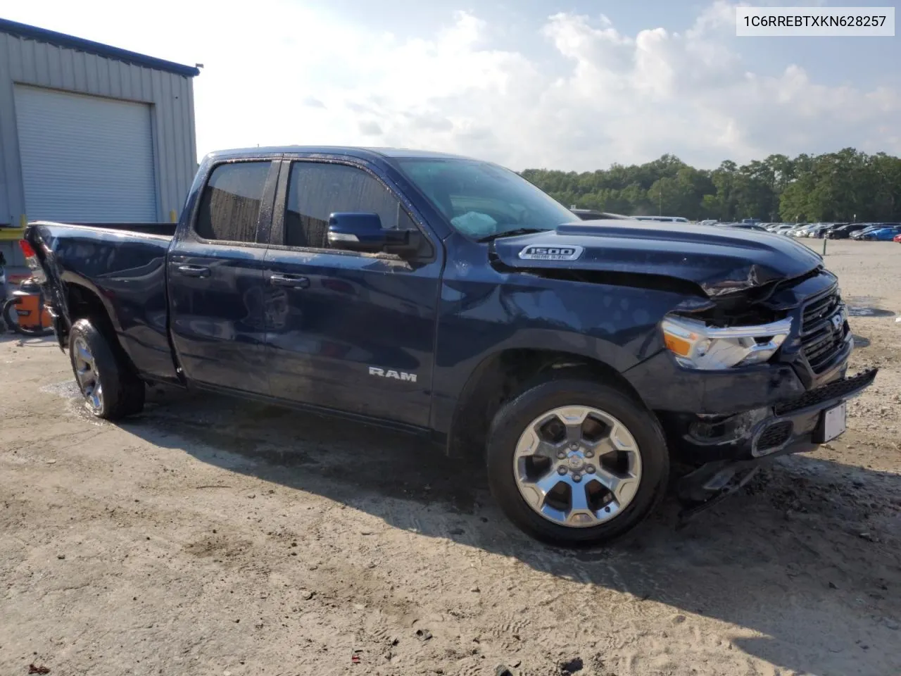 2019 Ram 1500 Big Horn/Lone Star VIN: 1C6RREBTXKN628257 Lot: 67947004