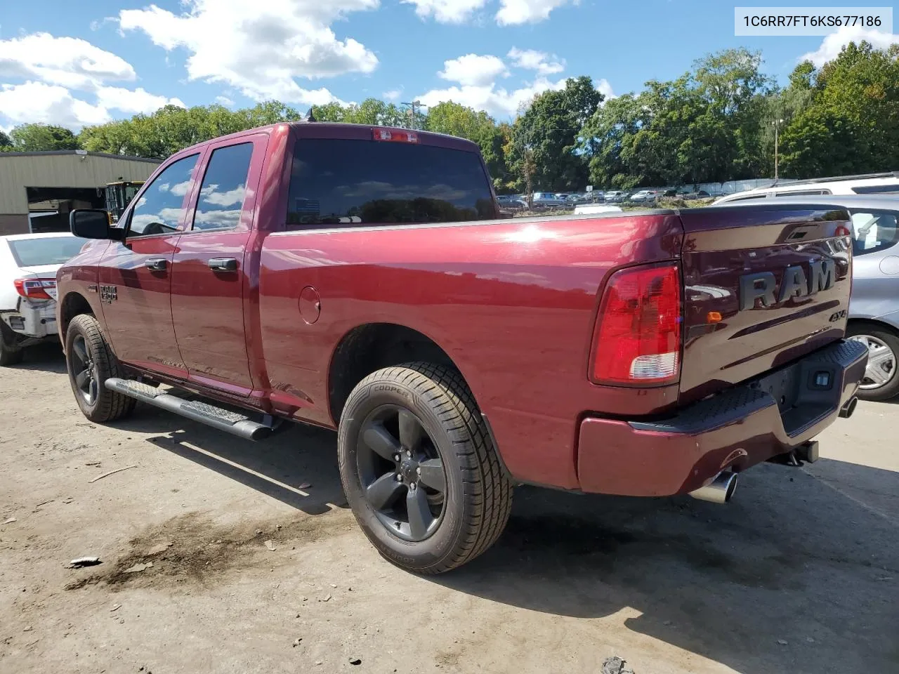 1C6RR7FT6KS677186 2019 Ram 1500 Classic Tradesman