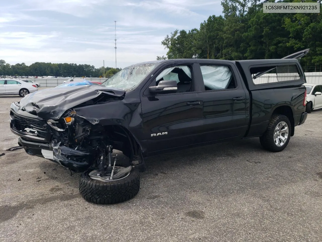 2019 Ram 1500 Big Horn/Lone Star VIN: 1C6SRFMT2KN921235 Lot: 68166234