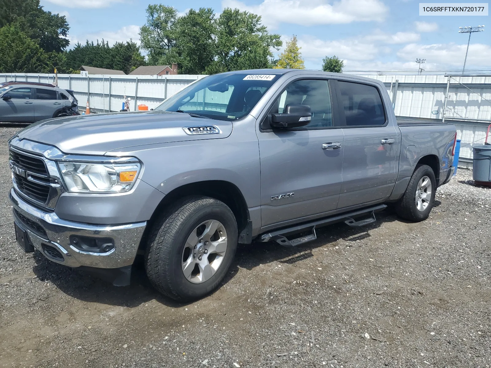 2019 Ram 1500 Big Horn/Lone Star VIN: 1C6SRFFTXKN720177 Lot: 68285414