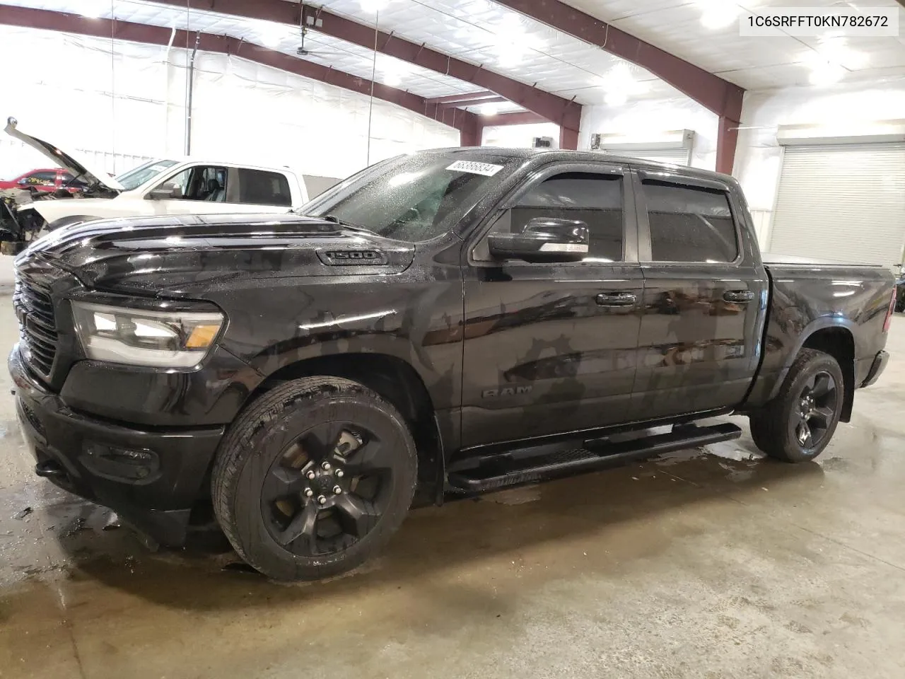 2019 Ram 1500 Big Horn/Lone Star VIN: 1C6SRFFT0KN782672 Lot: 68386834