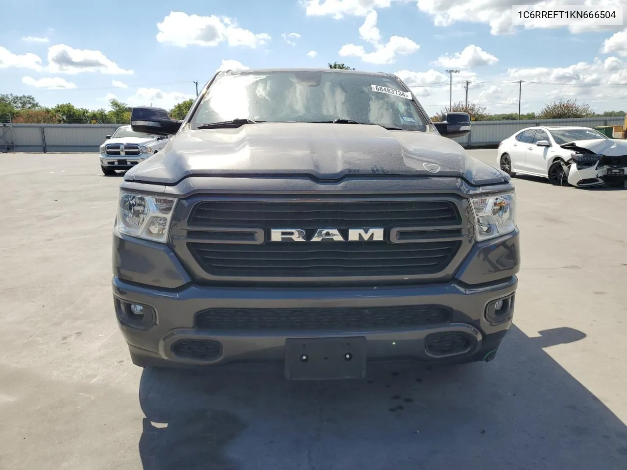 1C6RREFT1KN666504 2019 Ram 1500 Big Horn/Lone Star