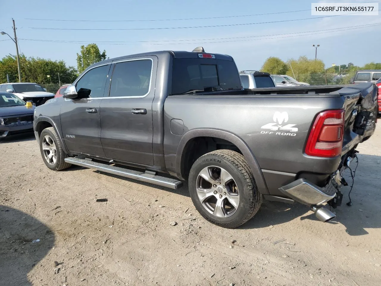 1C6SRFJT3KN655177 2019 Ram 1500 Laramie