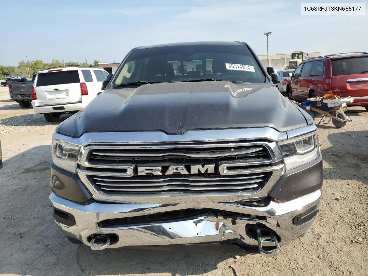 1C6SRFJT3KN655177 2019 Ram 1500 Laramie