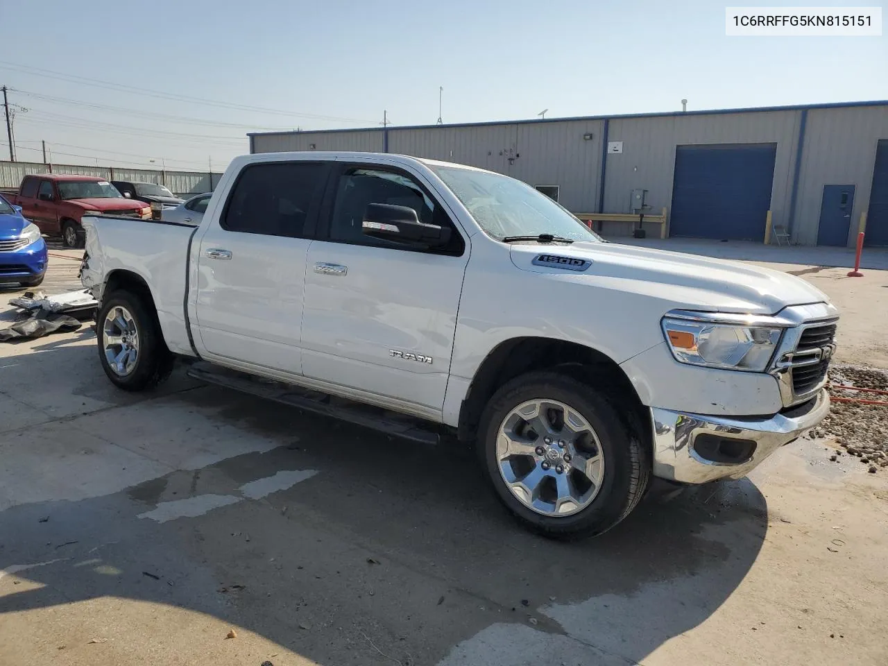 2019 Ram 1500 Big Horn/Lone Star VIN: 1C6RRFFG5KN815151 Lot: 68523564