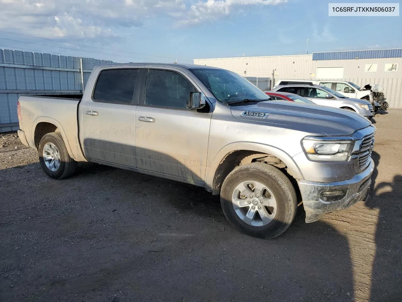 2019 Ram 1500 Laramie VIN: 1C6SRFJTXKN506037 Lot: 68565584