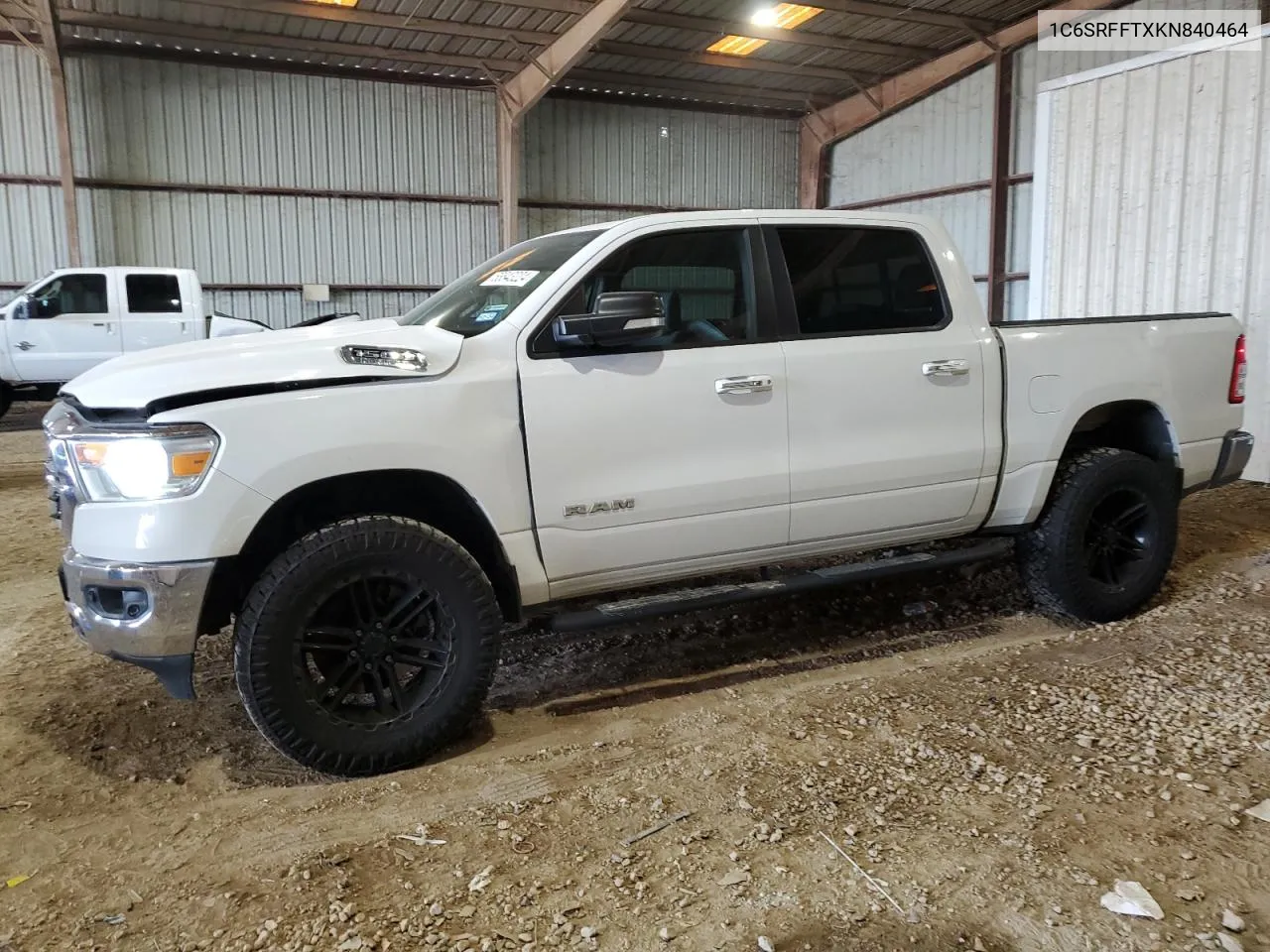 2019 Ram 1500 Big Horn/Lone Star VIN: 1C6SRFFTXKN840464 Lot: 68843224