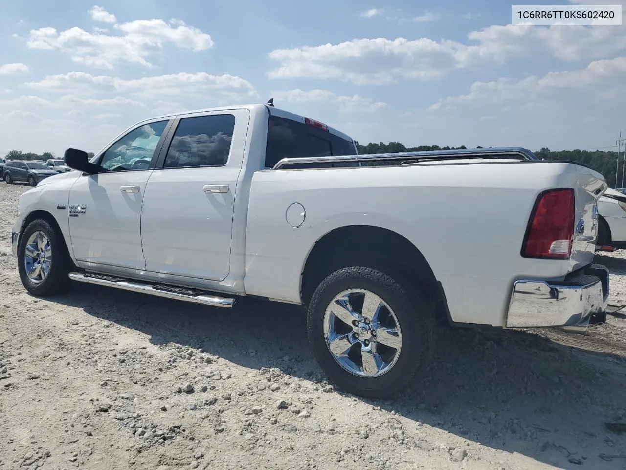 2019 Ram 1500 Classic Slt VIN: 1C6RR6TT0KS602420 Lot: 68899374