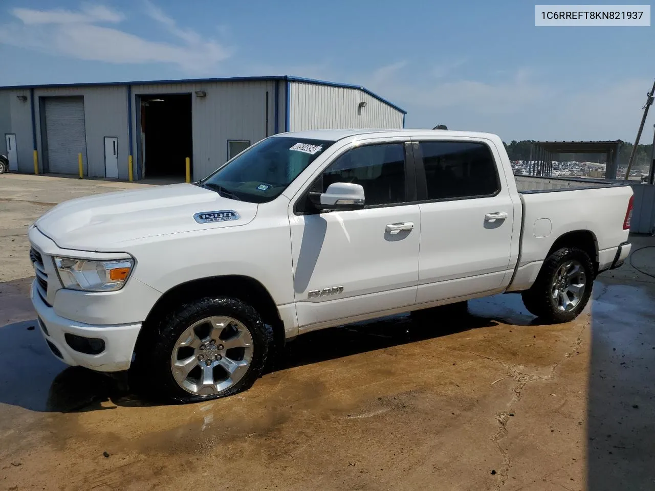 2019 Ram 1500 Big Horn/Lone Star VIN: 1C6RREFT8KN821937 Lot: 68934854