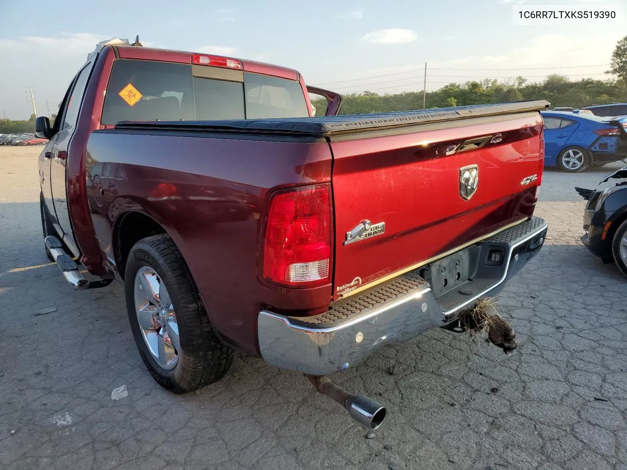 2019 Ram 1500 Classic Slt VIN: 1C6RR7LTXKS519390 Lot: 69191334