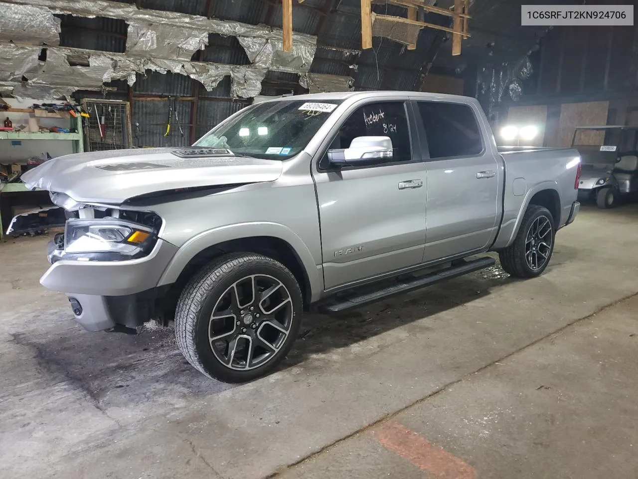 1C6SRFJT2KN924706 2019 Ram 1500 Laramie