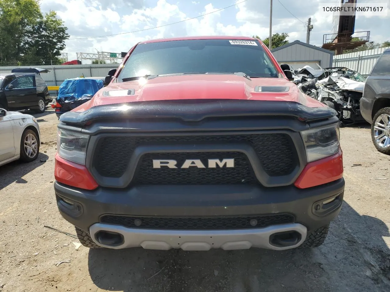 1C6SRFLT1KN671617 2019 Ram 1500 Rebel