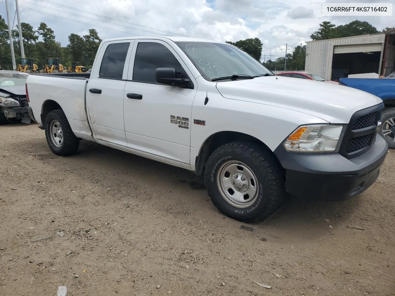 2019 Ram 1500 Classic Tradesman VIN: 1C6RR6FT4KS716402 Lot: 69575294