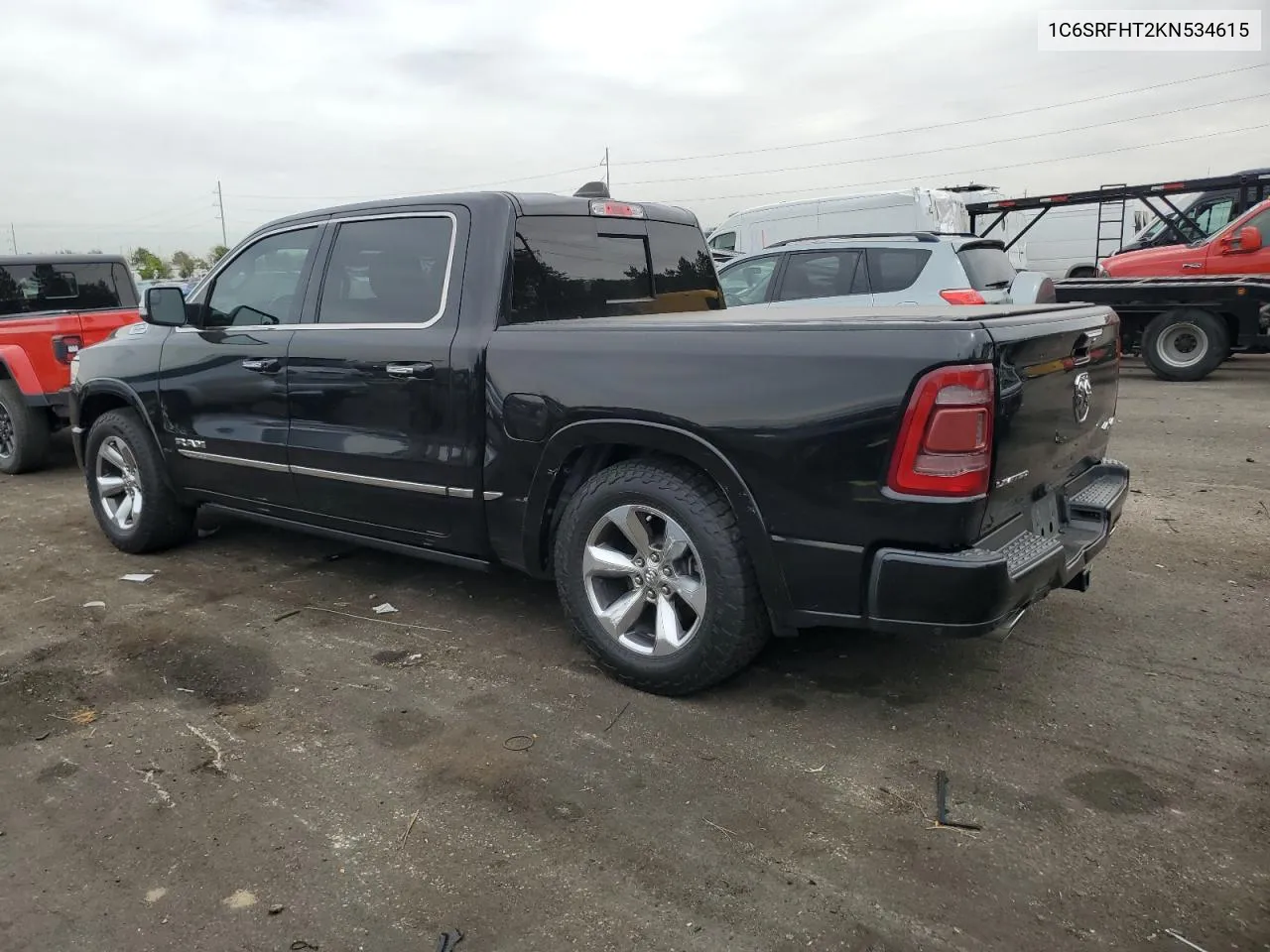 2019 Ram 1500 Limited VIN: 1C6SRFHT2KN534615 Lot: 69886244