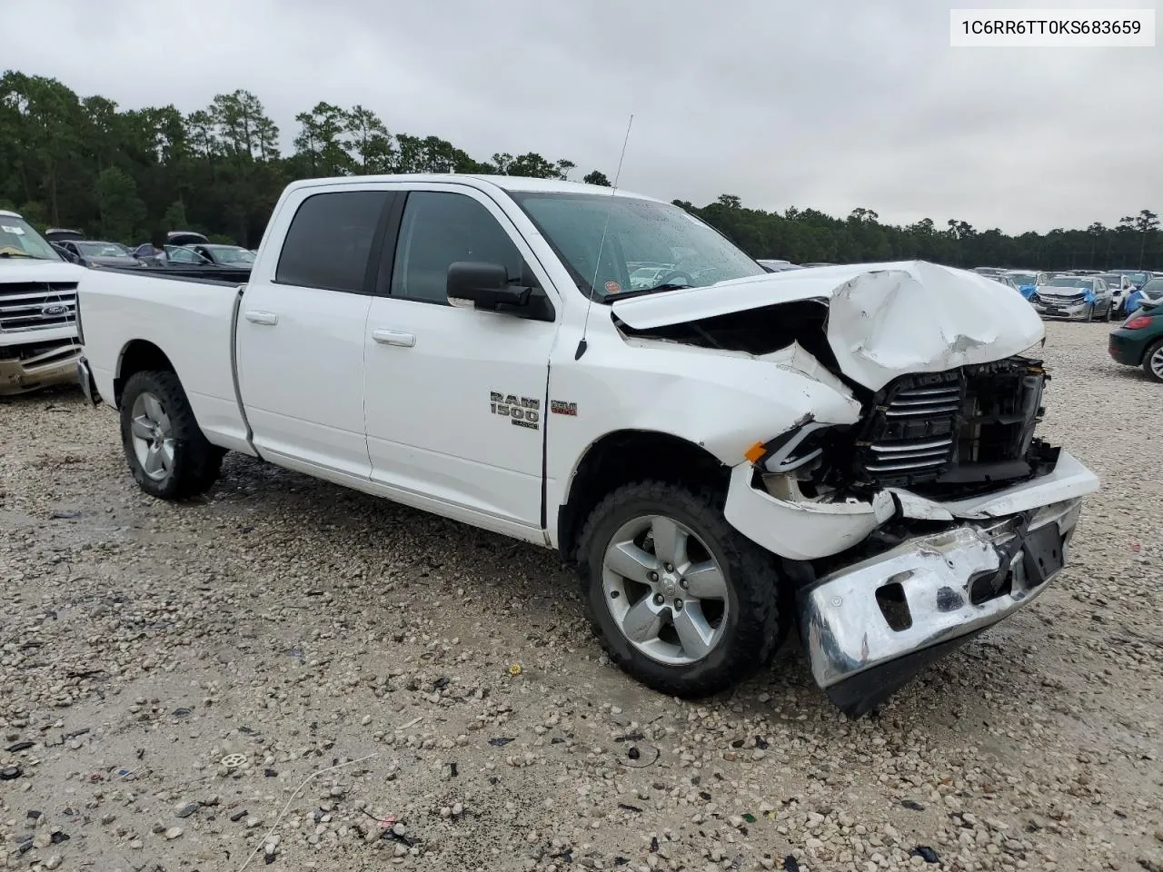 2019 Ram 1500 Classic Slt VIN: 1C6RR6TT0KS683659 Lot: 69951504