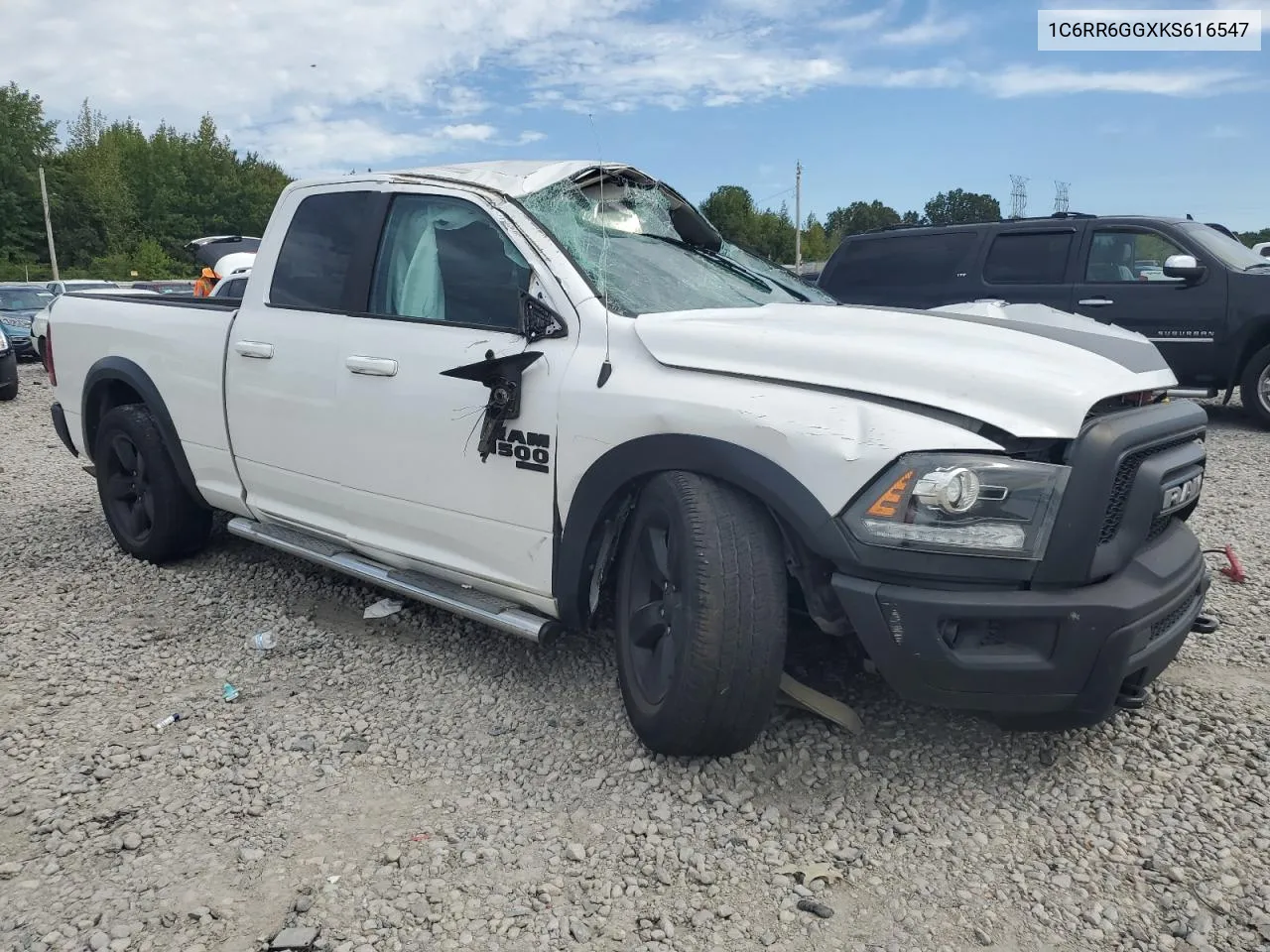 2019 Ram 1500 Classic Slt VIN: 1C6RR6GGXKS616547 Lot: 69996684