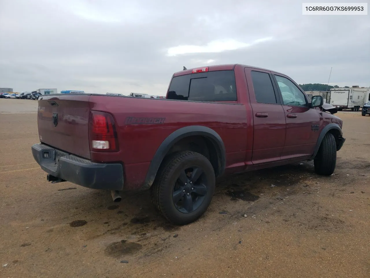 2019 Ram 1500 Classic Slt VIN: 1C6RR6GG7KS699953 Lot: 70009804