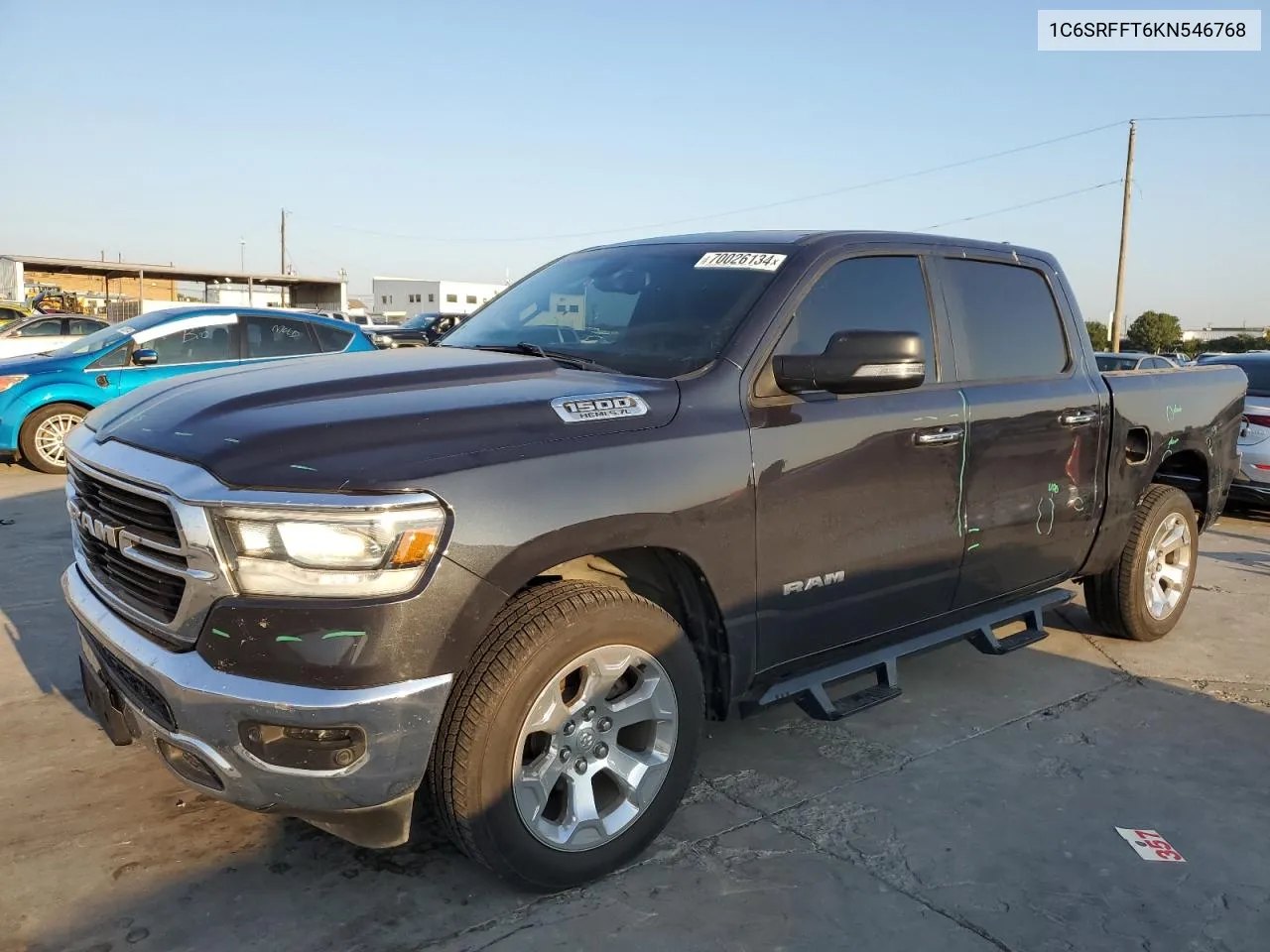 1C6SRFFT6KN546768 2019 Ram 1500 Big Horn/Lone Star