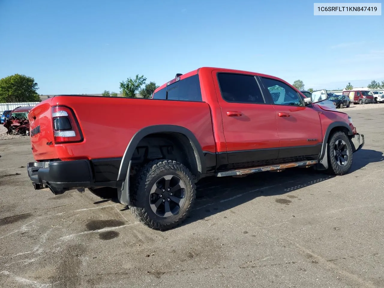 2019 Ram 1500 Rebel VIN: 1C6SRFLT1KN847419 Lot: 70274844