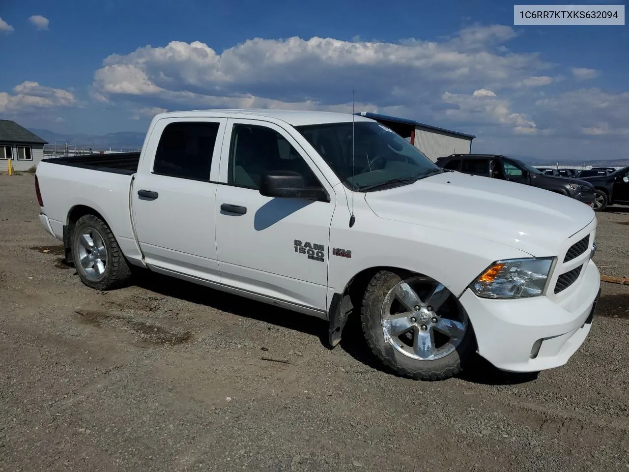 2019 Ram 1500 Classic Tradesman VIN: 1C6RR7KTXKS632094 Lot: 70282154