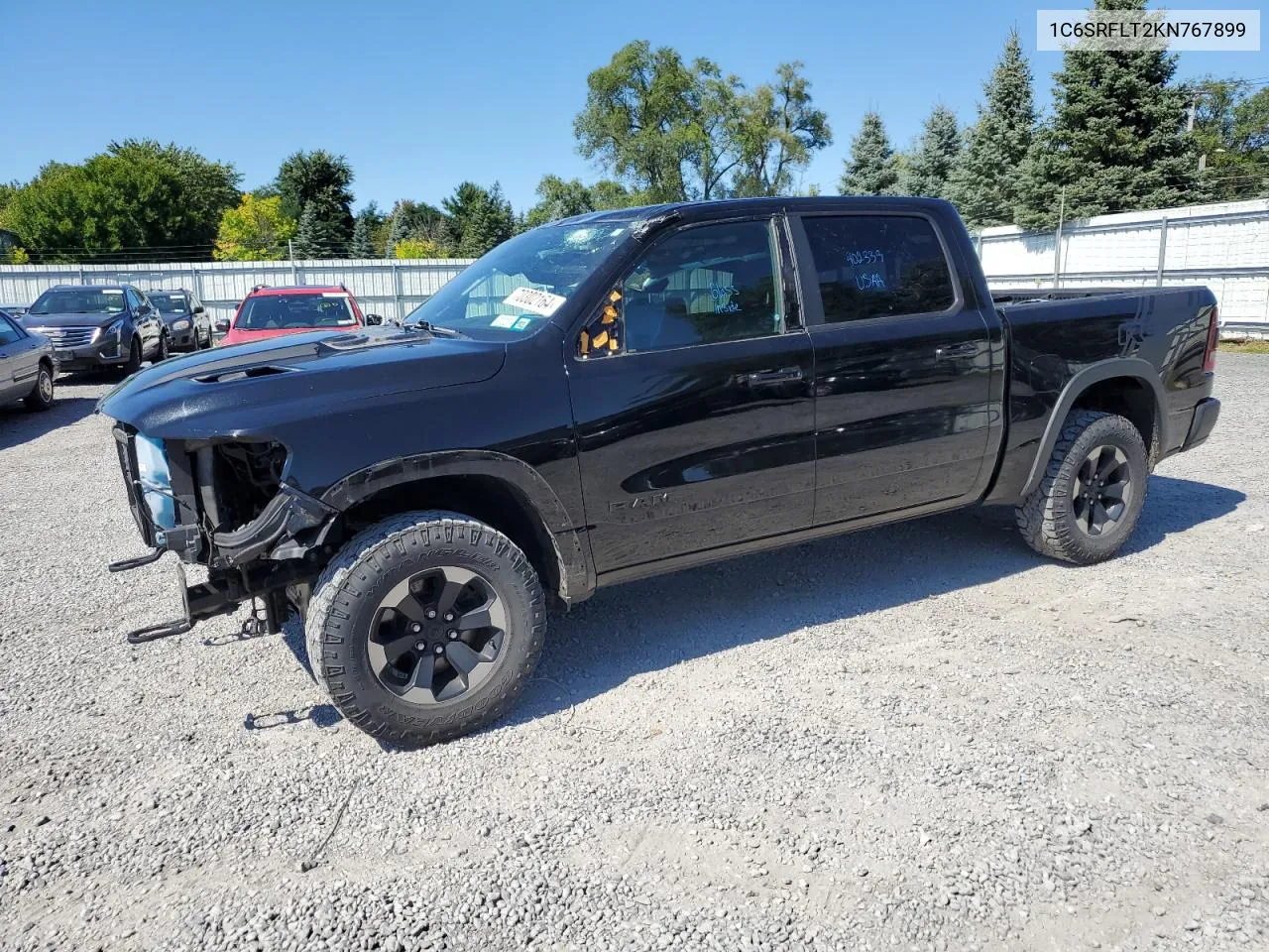 2019 Ram 1500 Rebel VIN: 1C6SRFLT2KN767899 Lot: 70302164