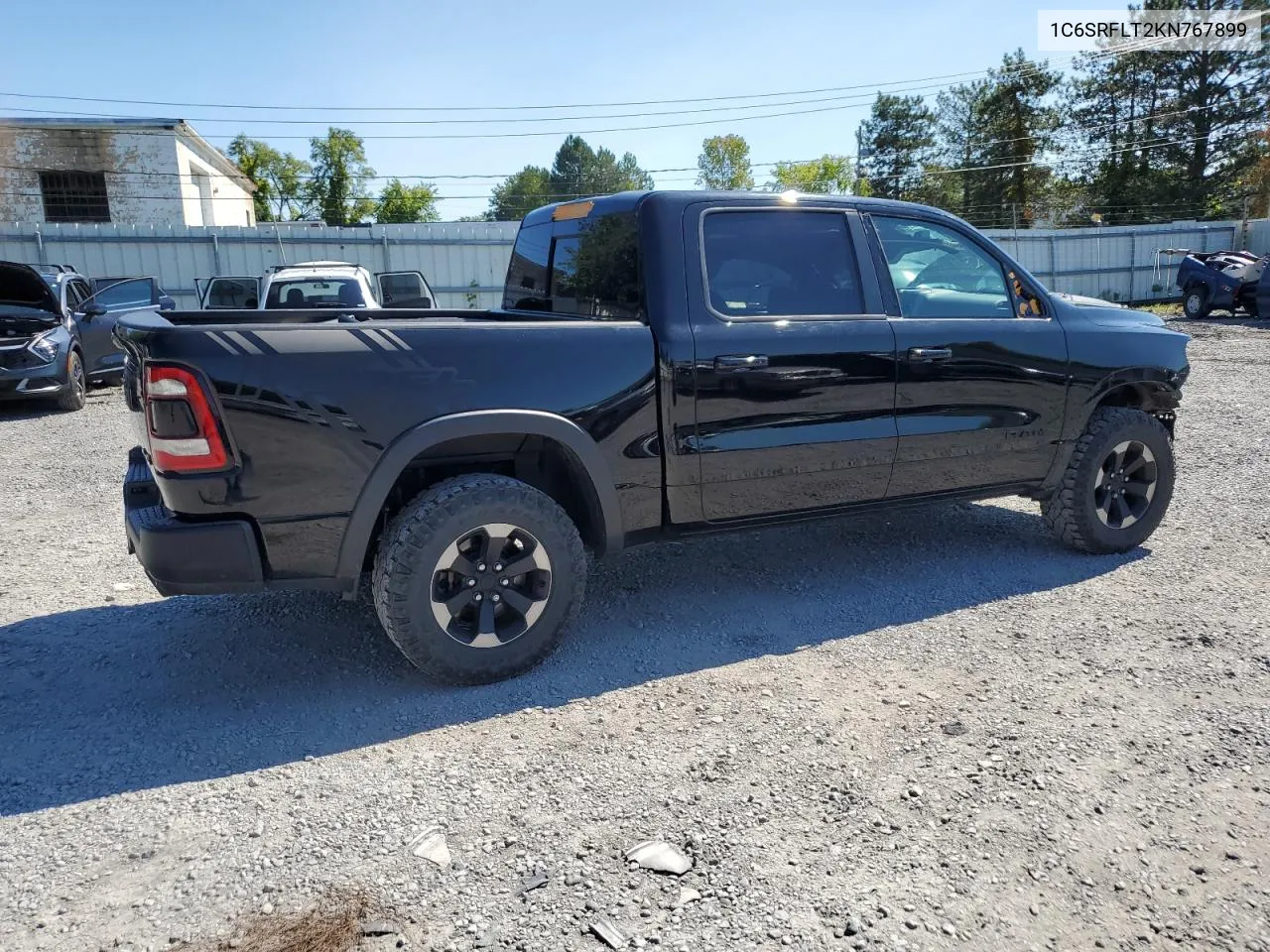 2019 Ram 1500 Rebel VIN: 1C6SRFLT2KN767899 Lot: 70302164