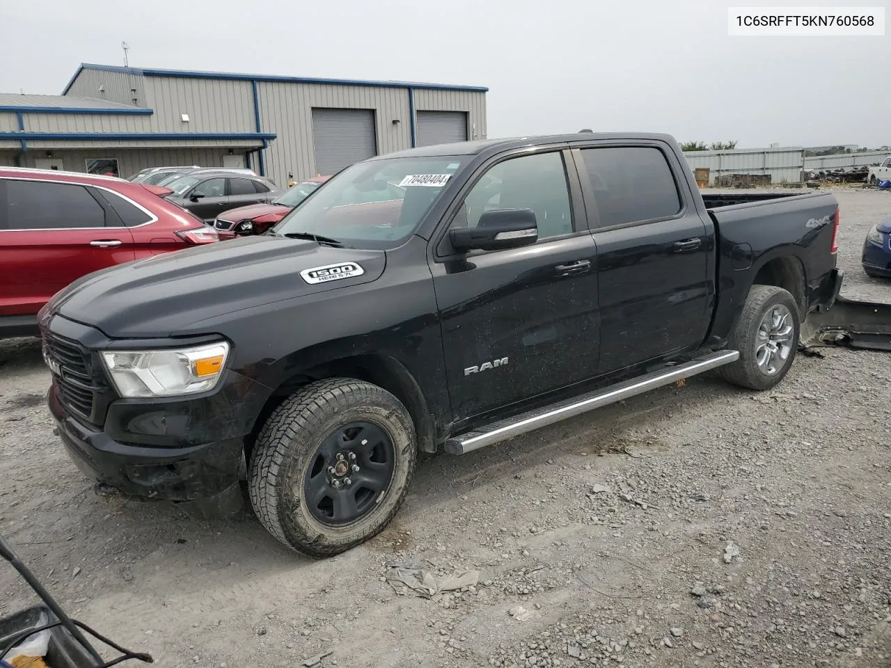 1C6SRFFT5KN760568 2019 Ram 1500 Big Horn/Lone Star