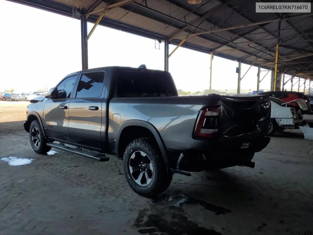 2019 Ram 1500 Rebel VIN: 1C6RRELG7KN716670 Lot: 70481274