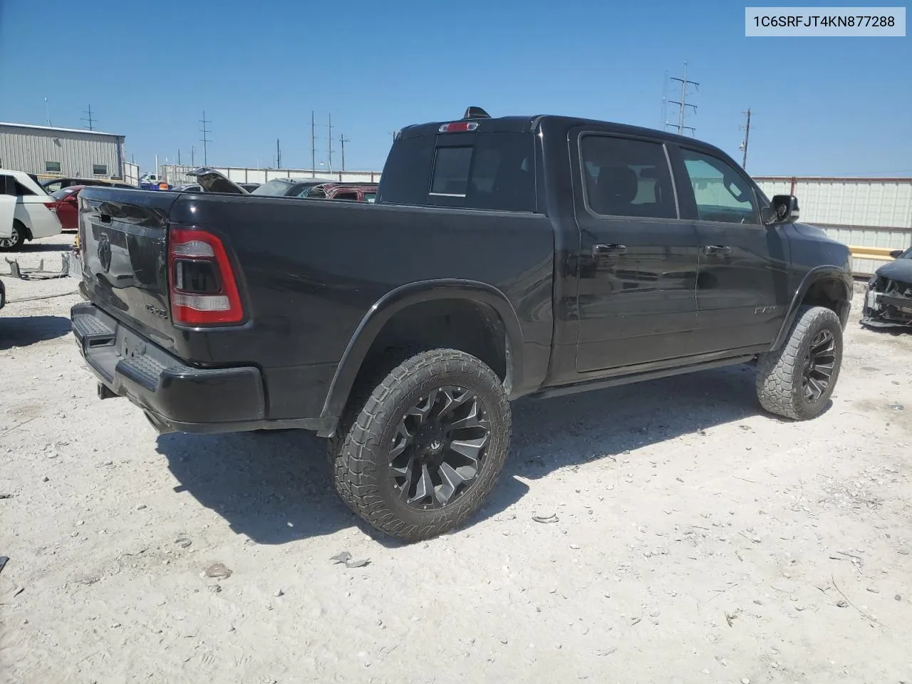 2019 Ram 1500 Laramie VIN: 1C6SRFJT4KN877288 Lot: 70627264