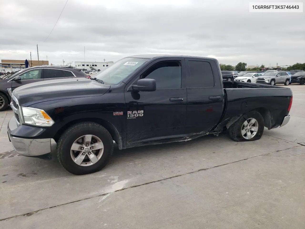 2019 Ram 1500 Classic Tradesman VIN: 1C6RR6FT3KS746443 Lot: 70638854