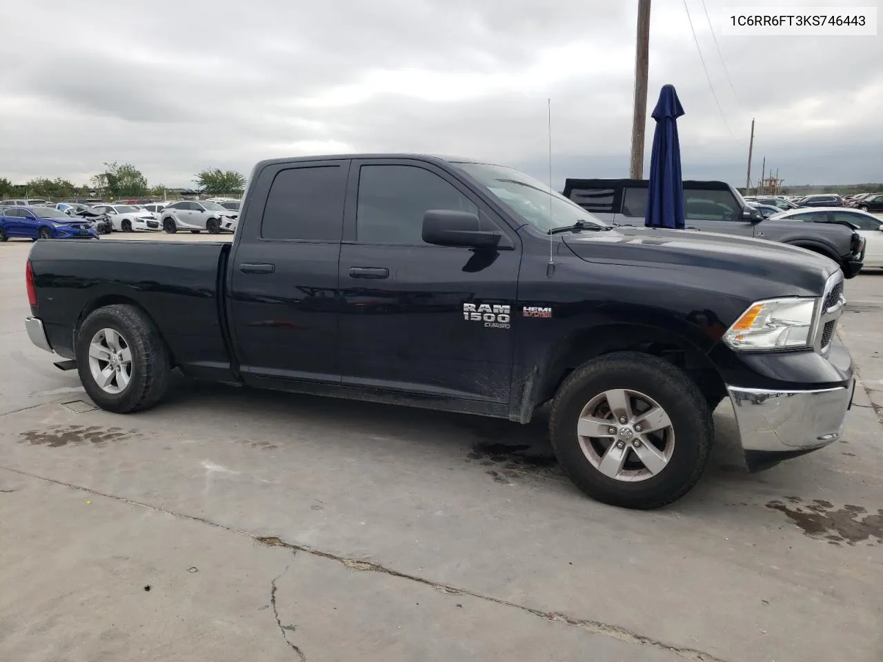 2019 Ram 1500 Classic Tradesman VIN: 1C6RR6FT3KS746443 Lot: 70638854