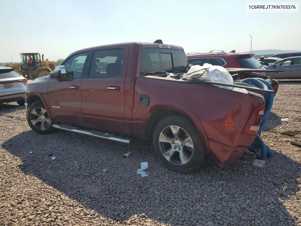 2019 Ram 1500 Laramie VIN: 1C6RREJT7KN705376 Lot: 70669764