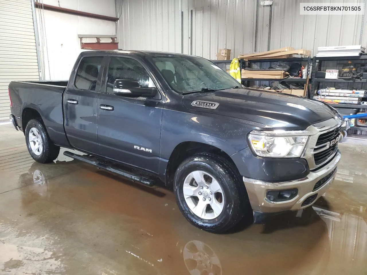 2019 Ram 1500 Big Horn/Lone Star VIN: 1C6SRFBT8KN701505 Lot: 70856224