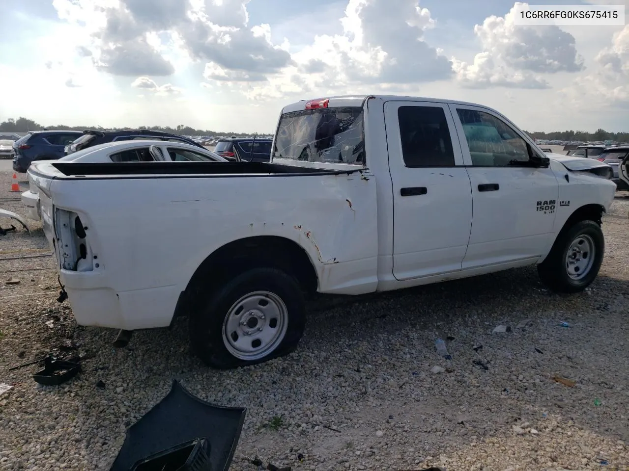 1C6RR6FG0KS675415 2019 Ram 1500 Classic Tradesman