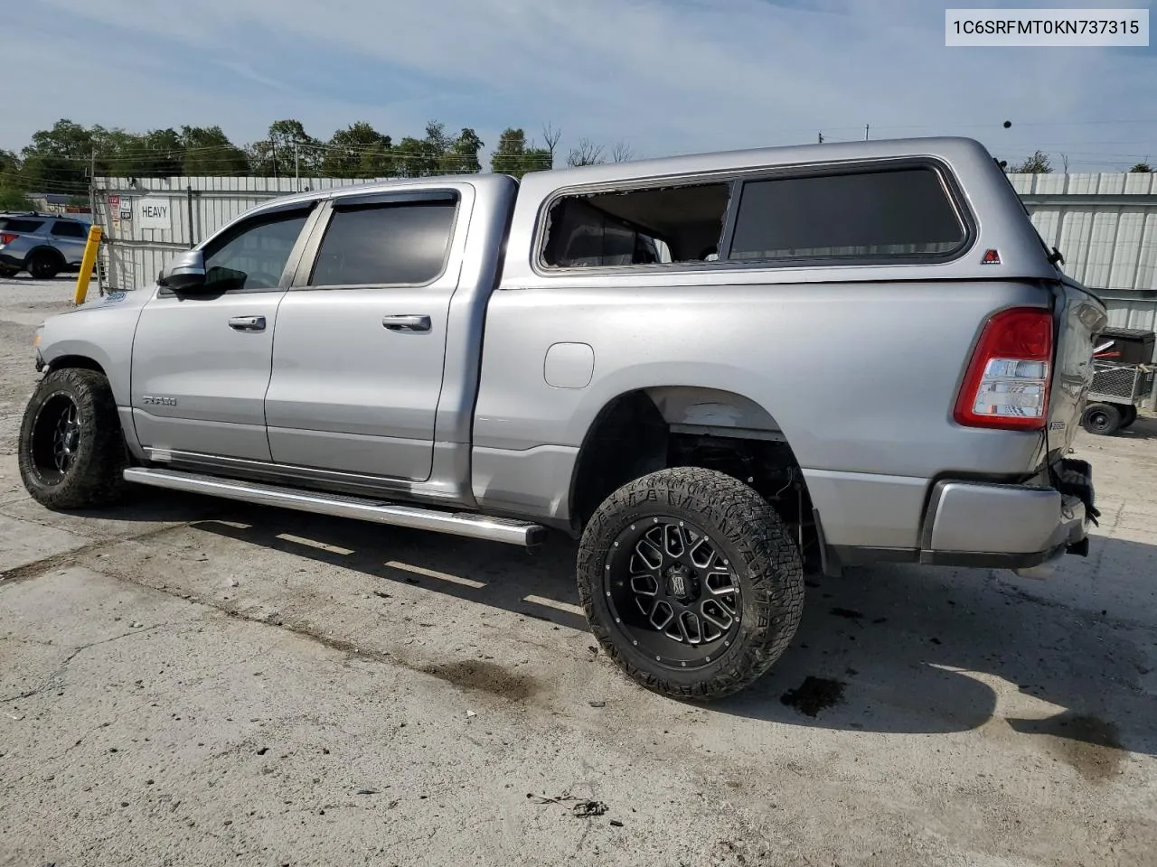 2019 Ram 1500 Big Horn/Lone Star VIN: 1C6SRFMT0KN737315 Lot: 70918494