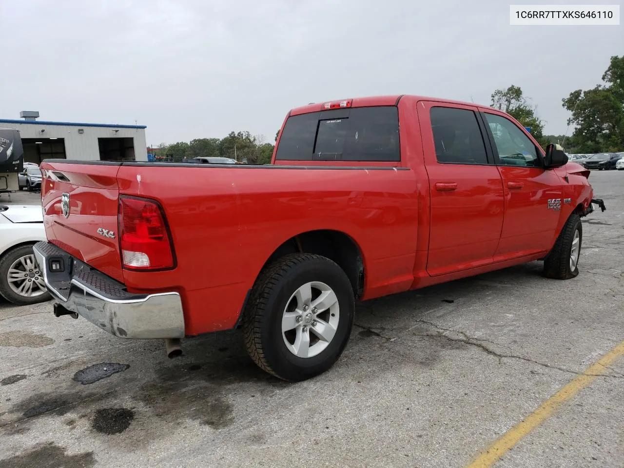 2019 Ram 1500 Classic Slt VIN: 1C6RR7TTXKS646110 Lot: 70986204