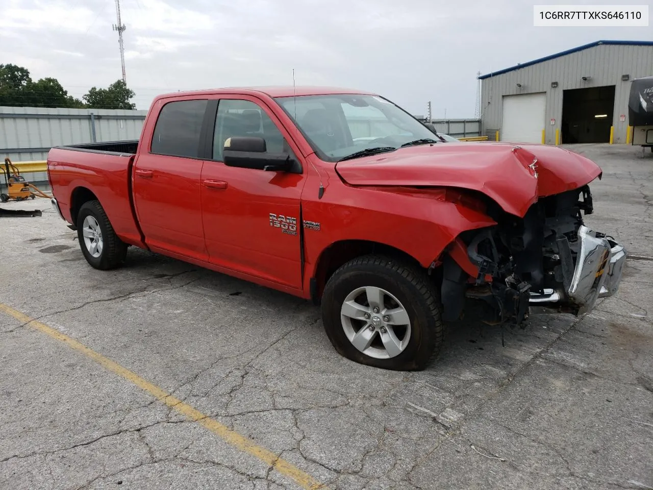 2019 Ram 1500 Classic Slt VIN: 1C6RR7TTXKS646110 Lot: 70986204