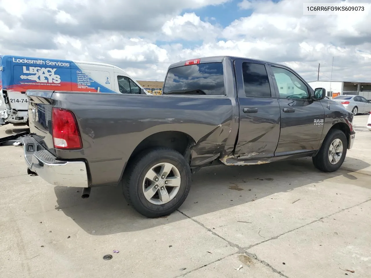 2019 Ram 1500 Classic Tradesman VIN: 1C6RR6FG9KS609073 Lot: 71057804