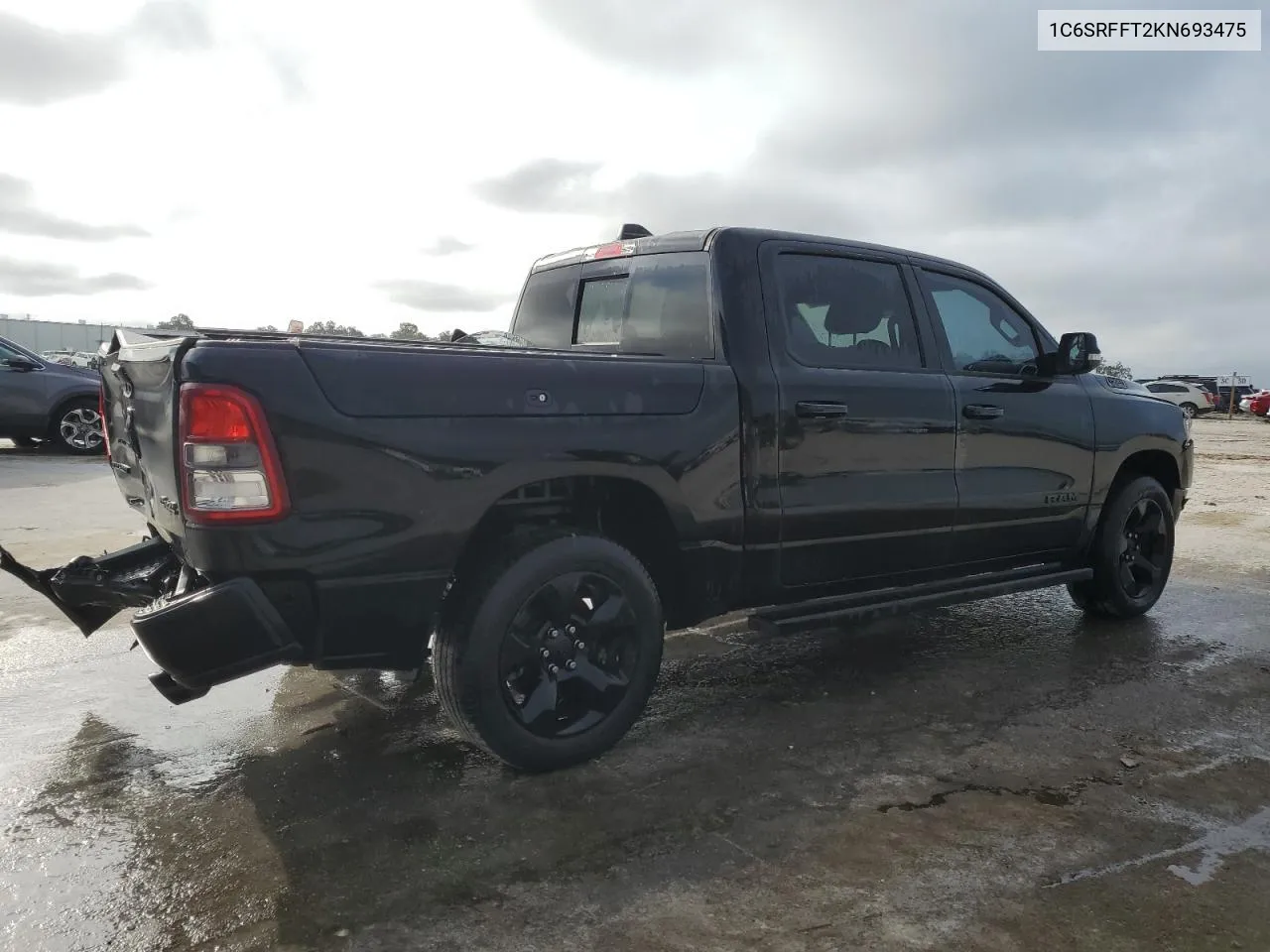 2019 Ram 1500 Big Horn/Lone Star VIN: 1C6SRFFT2KN693475 Lot: 71069504