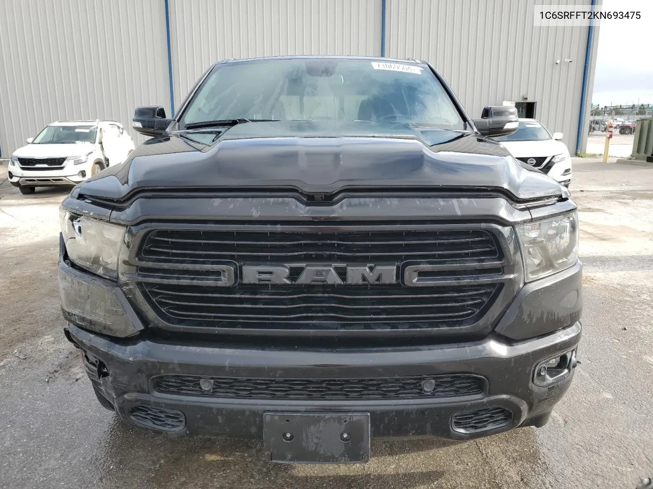 2019 Ram 1500 Big Horn/Lone Star VIN: 1C6SRFFT2KN693475 Lot: 71069504