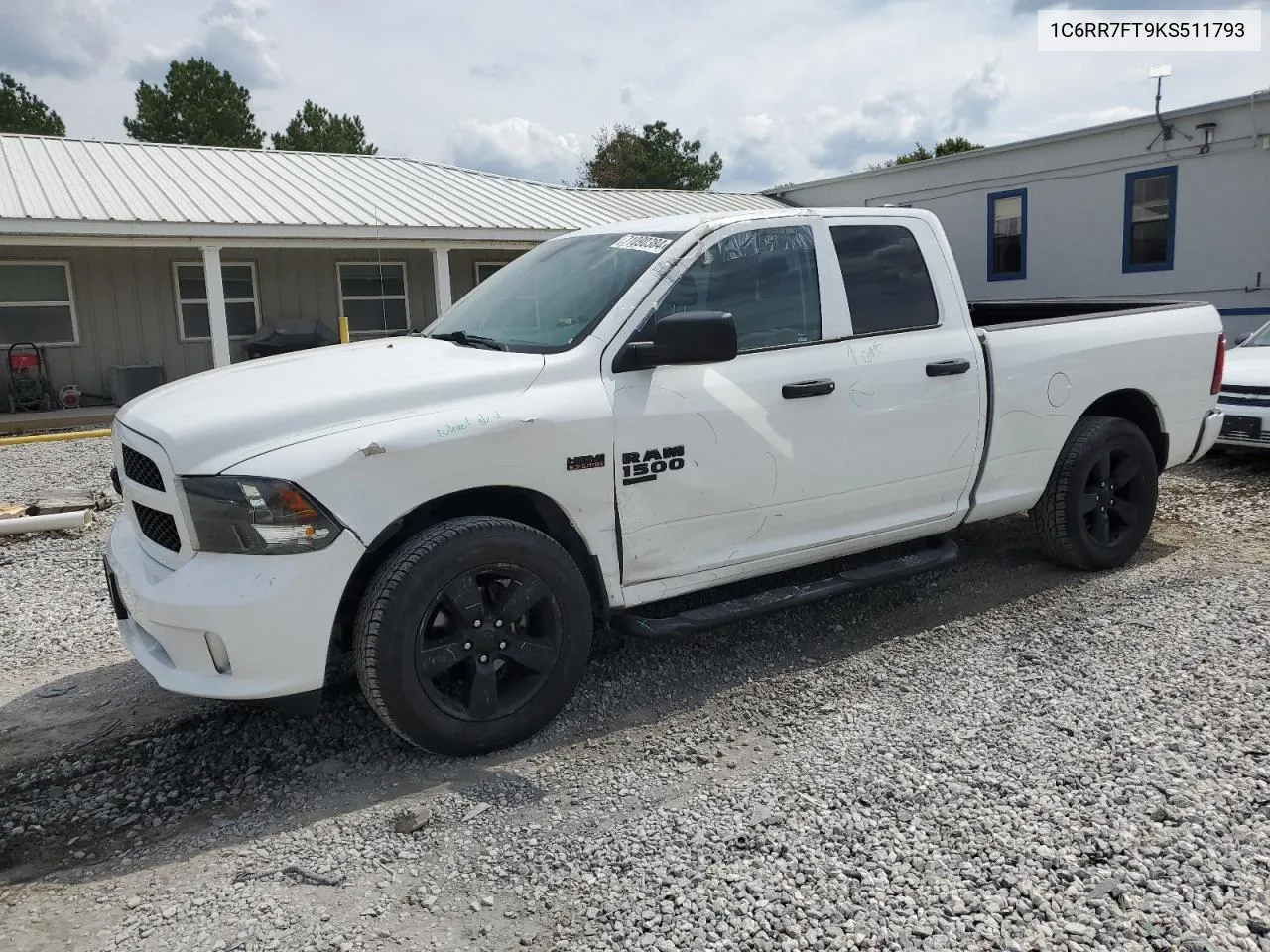 2019 Ram 1500 Classic Tradesman VIN: 1C6RR7FT9KS511793 Lot: 71090384