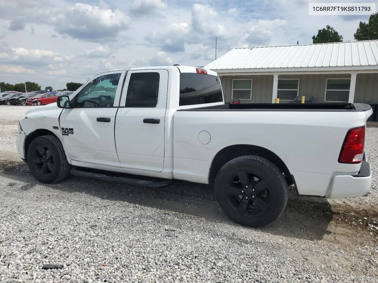 1C6RR7FT9KS511793 2019 Ram 1500 Classic Tradesman