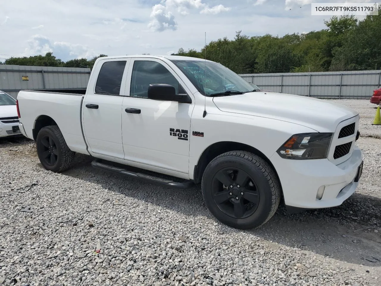 1C6RR7FT9KS511793 2019 Ram 1500 Classic Tradesman